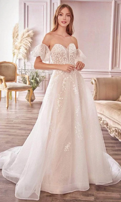 Andrea and Leo A1014 - Sweetheart Embroidered Bridal Gown