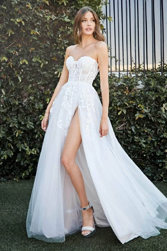 Ladivine Bridal CB065W - Sweetheart A-Line Wedding Gown