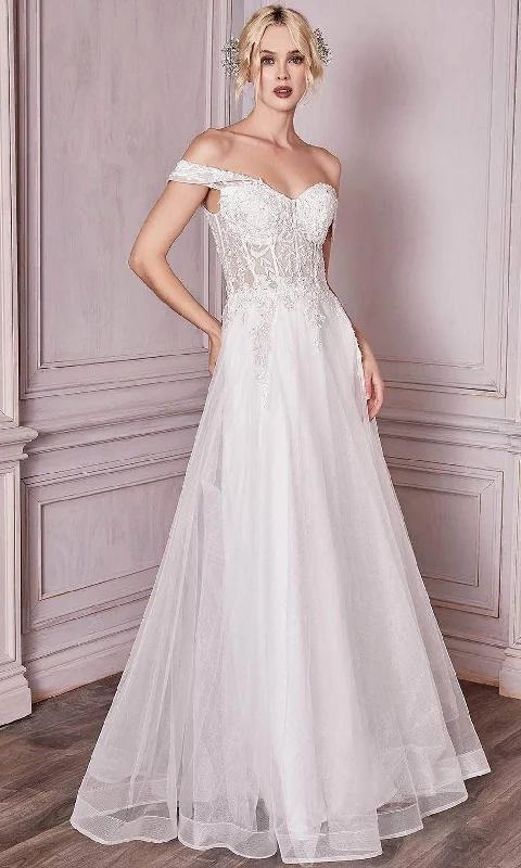 Ladivine Bridal CD961W - A-line Wedding Gown