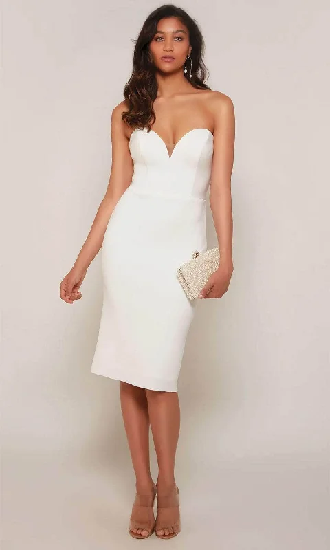 Alyce Paris 70048 - Strapless Sweetheart Neck Cocktail Dress