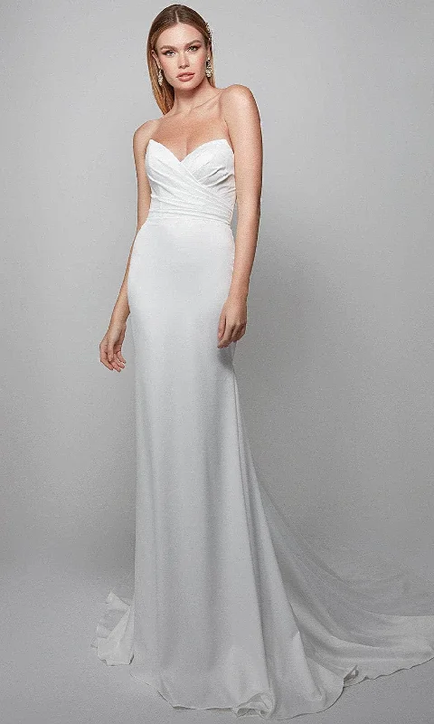 Alyce Paris 7056 - Strapless Sweetheart Bridal Gown