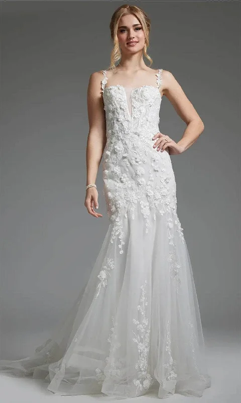 Jovani JB38479 - Deep Sweetheart Bridal Gown