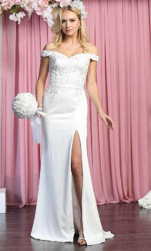 May Queen - Laced Appliqued Wedding Dress RQ7914