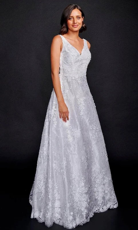 Nina Canacci 2348 - Sleeveless A-Line Wedding Dress